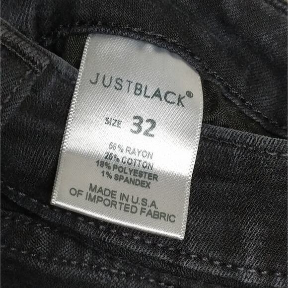 JUST BLACK Jeans - Size 32 - GUC - Picture 7 of 8